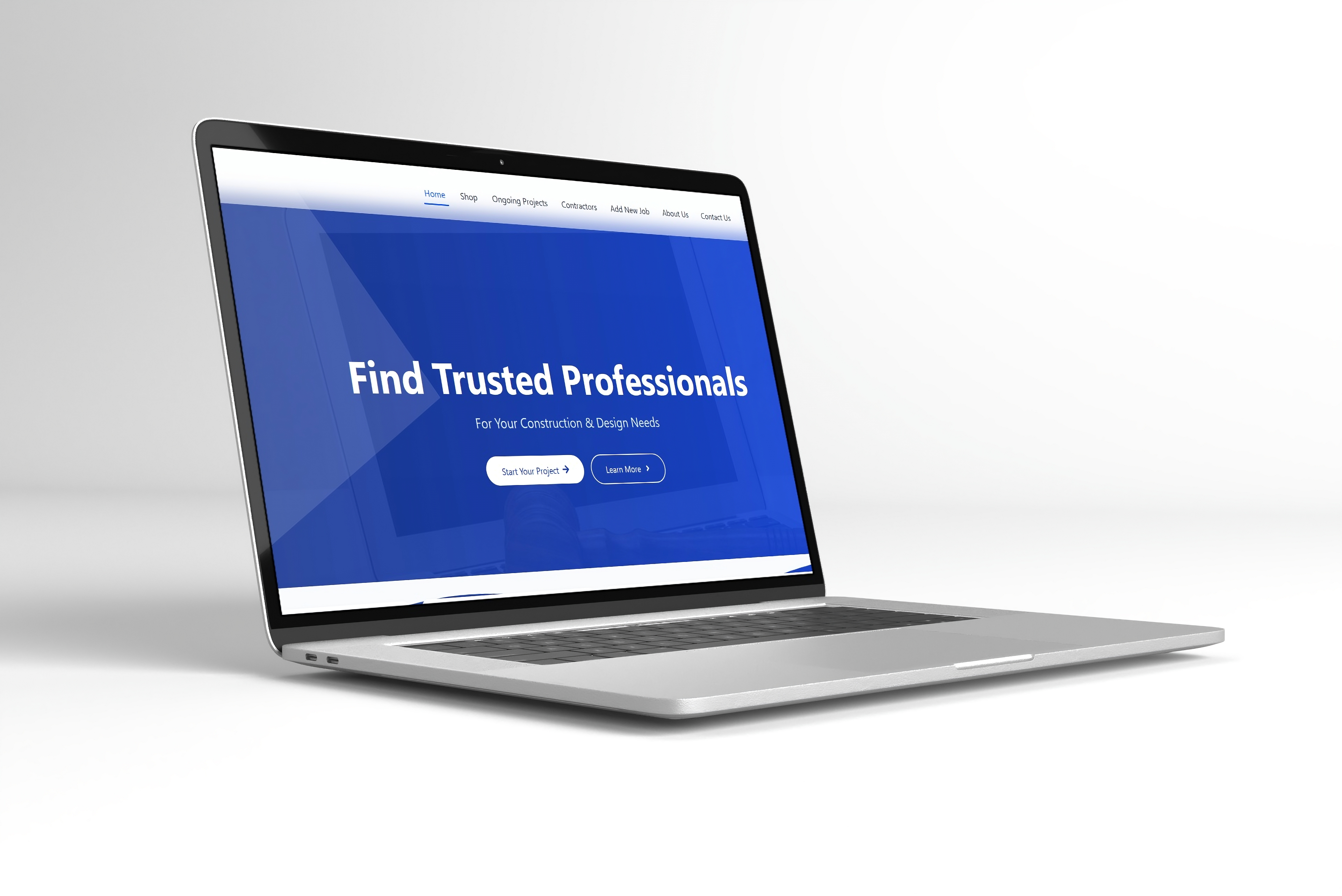 BuildMart auction and procurement platform UI