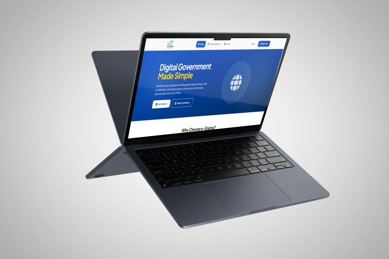 e-Grama digital certificate issuance platform